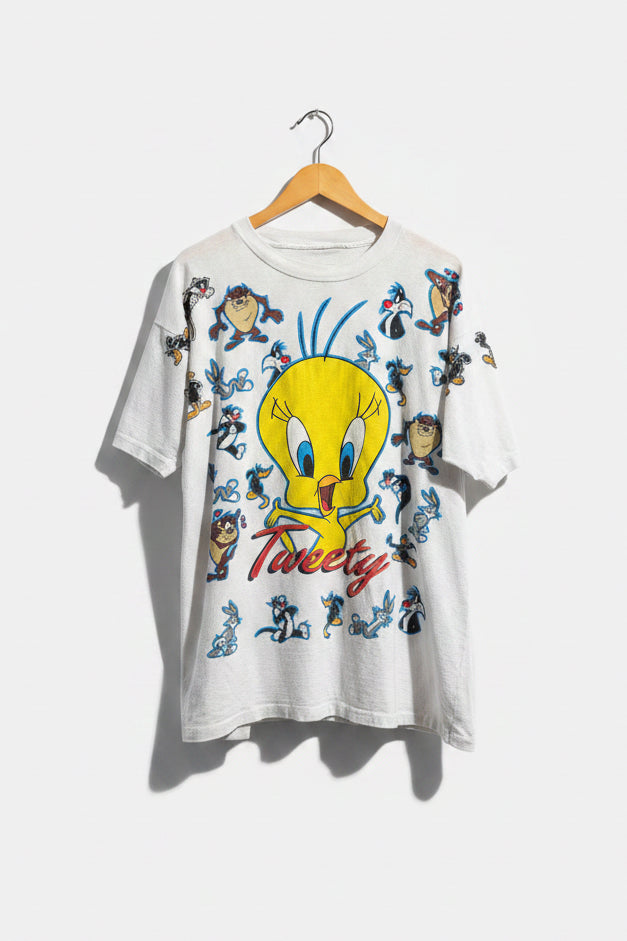 Looney Tunes Vintage Tee Tweety White/Multi