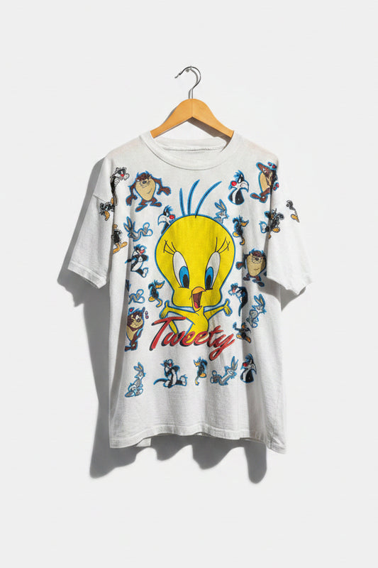 Looney Tunes Vintage Tee Tweety White/Multi