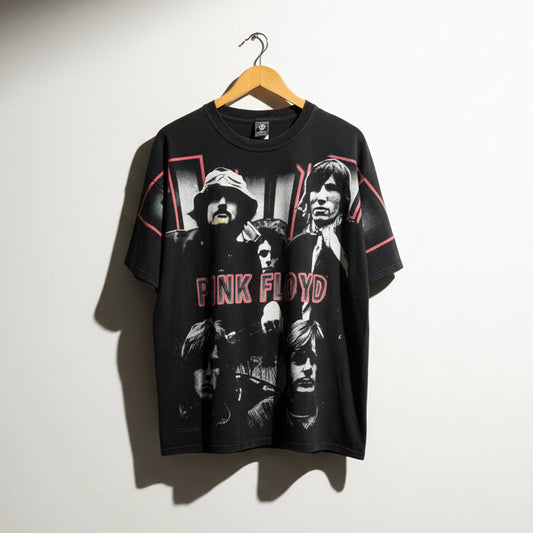 Anthill Trading Ltd Pink Floyd Tee Black/Grey/Pinki Size XL