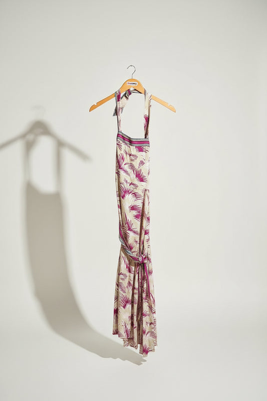 Vintage Betsey Johnson Silk Midi Dress Size 8