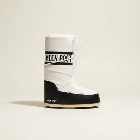 Moon Boot White Tall Boots Size 11.5M