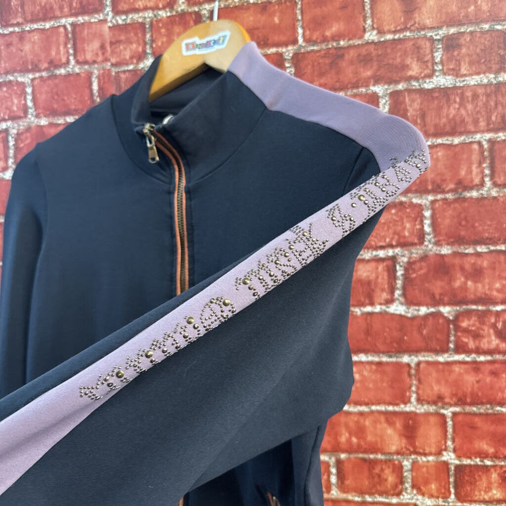 Jean Paul Gaultier Blue & Purple Track Jacket Size M