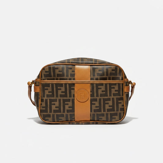 Vintage Fendi 70s Zucca Bag Brown