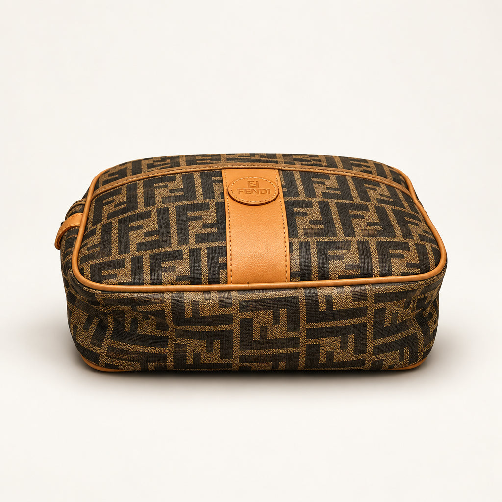 Vintage Fendi 70s Zucca Bag Brown