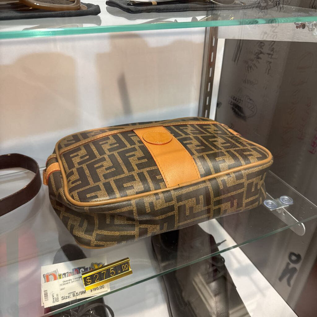 Vintage Fendi 70s Zucca Bag Brown