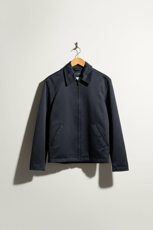 Vintage J Crew Raw Denim Zip Up Jacket Size XS