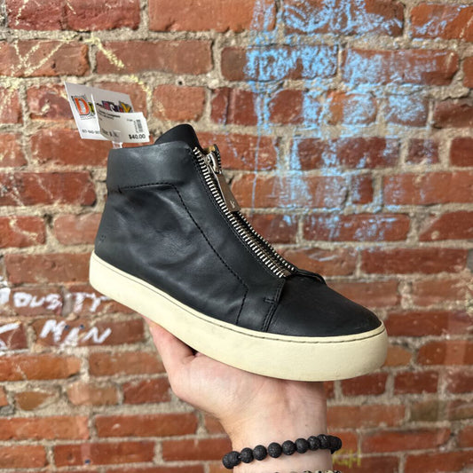 Frye Black Leather Sneakers Size 9.5L