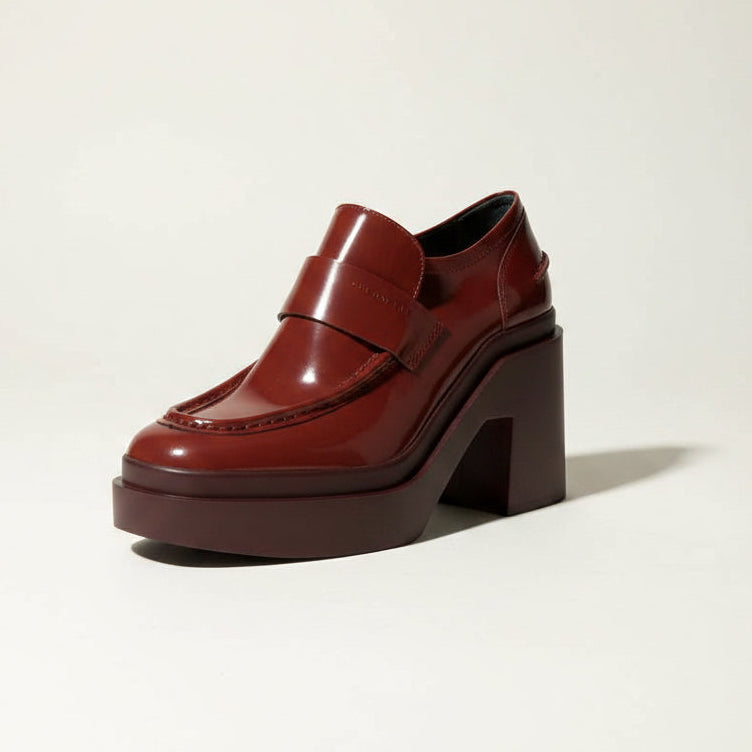 Robert Clergerie Red Patent Leather Heels Size 37.5 (7.5L)