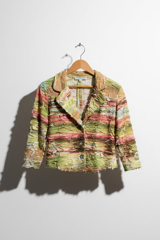 Andria Lieu Green Jacket Ladies Size S