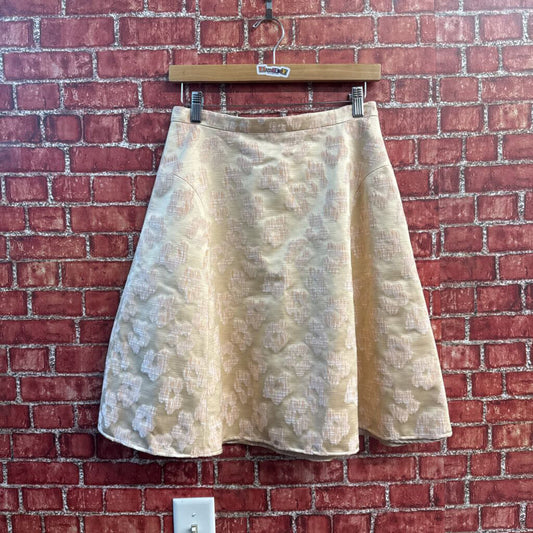 Peter Som Pink Cheetah Print Mini Skirt Size 6