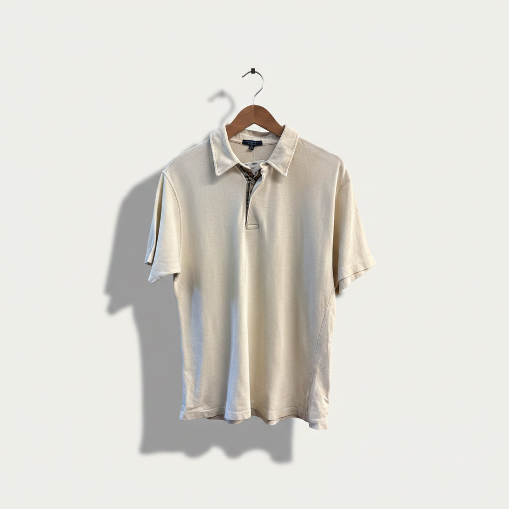 Burberry Polo Cream Size L