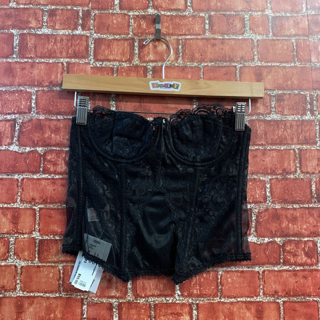 Lady Marlene lace bustier Black size 34B