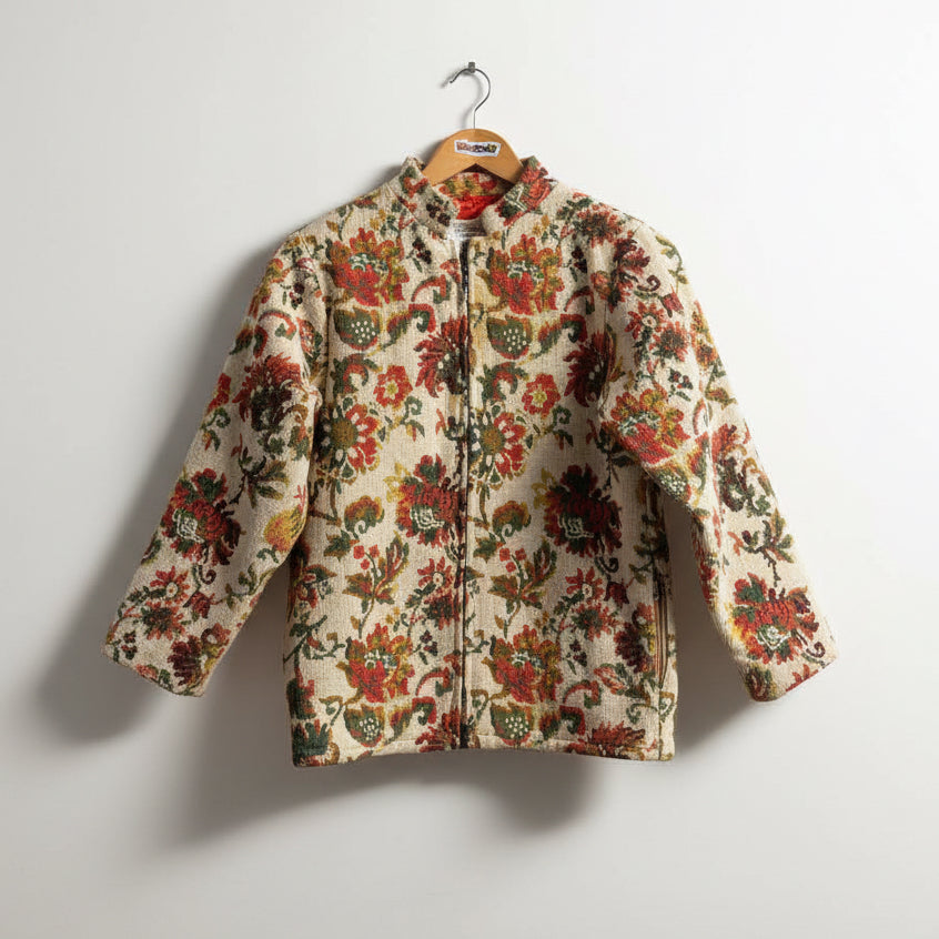 Vintage Profile Ski Wear Tapestry Jacket Size M