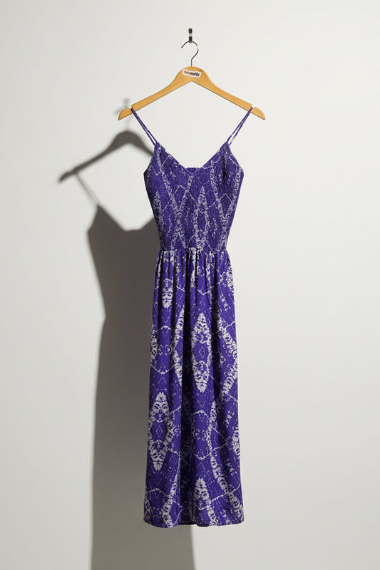 Rebecca Taylor Tank Dress Silk Purple Size S