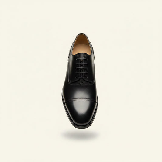 Berluti Black Leather Loafer Size 6