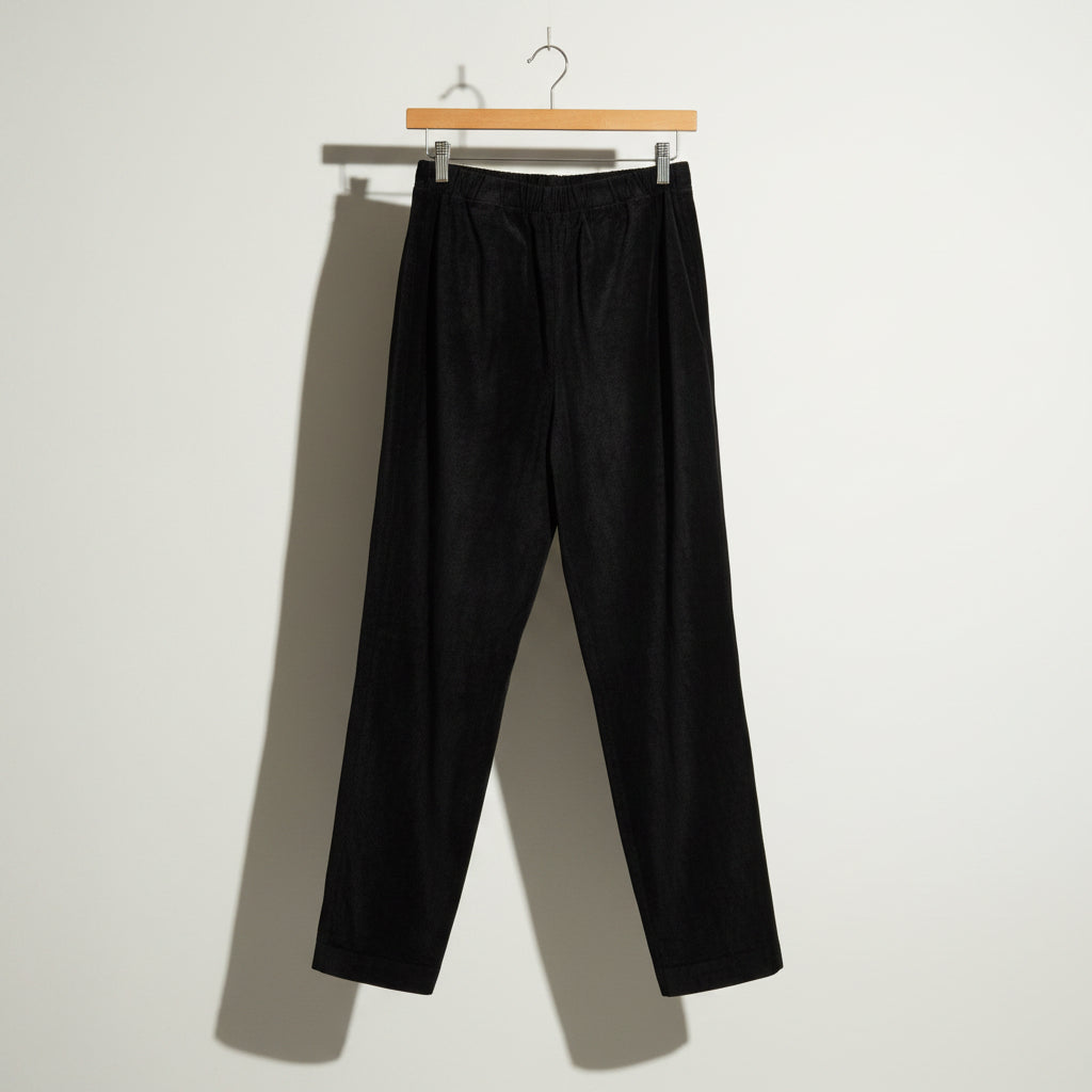 Julian K. Vintage Suede Pants Black Ladies Size S