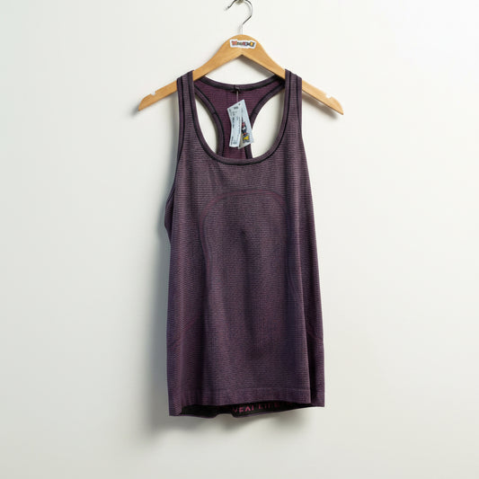 Lululemon Tank Racerback Stripes Black/Purple