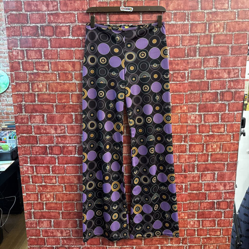 FREE Pairs Vintage Patterned Pants Puprle/Multi
