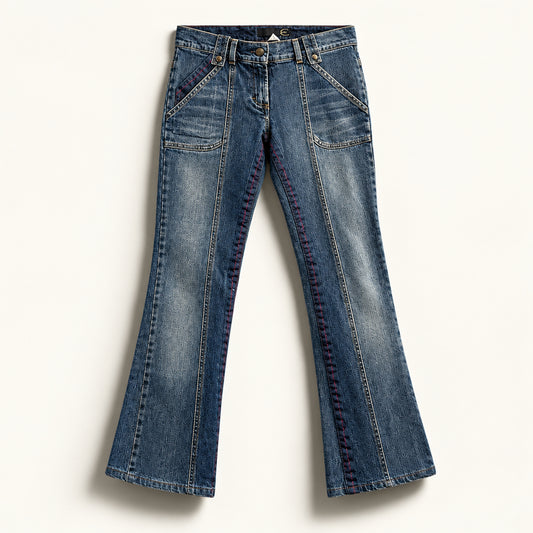 Roberto Cavalli Just Cavalli Blue Flare Jeans Size 28