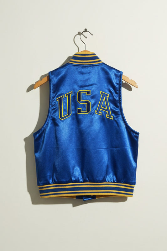 Vintage RL Sport Blue Vest Men’s Size S