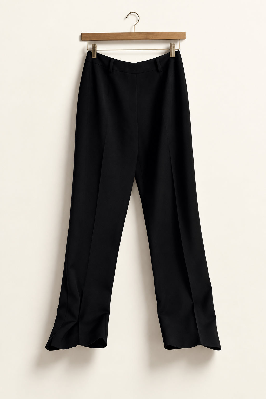 Thierry Mugler Black Tailored Trousers Size 26