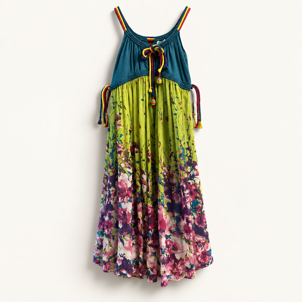 Vintage Chloe Silk Babydoll Mini Dress Size 6