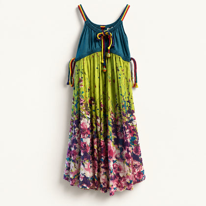 Vintage Chloe Silk Babydoll Mini Dress Size 6