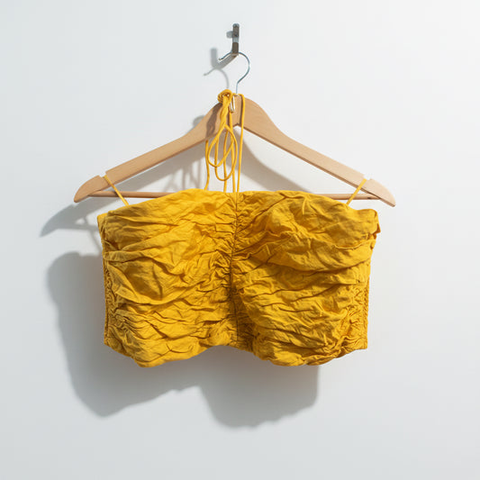 J.Crew Halter String Top Orange Ladies Size XL