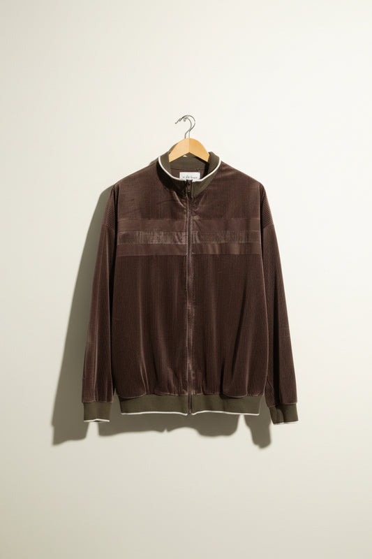 Christian Dior Track Jacket Pinstripe Brown Men’s Size L