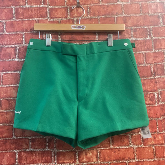 Spalding Vintage Shorts Green Size