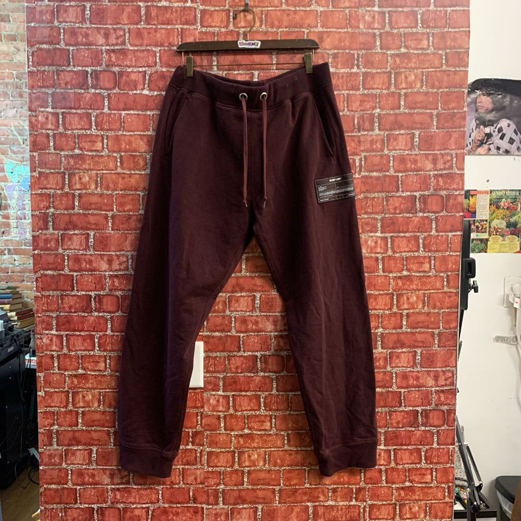 Helmut Lang Joggers Patch Maroon Size L