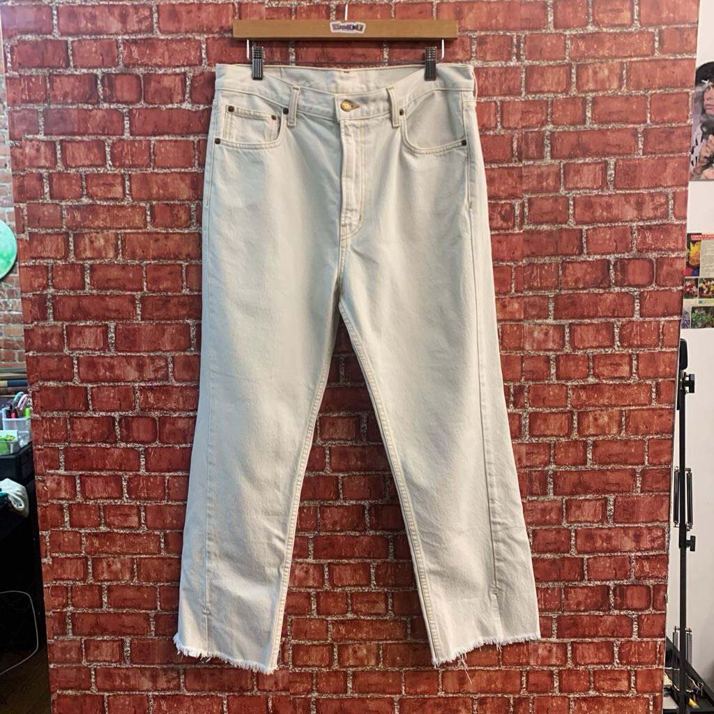 B Sides Jeans White Size 29