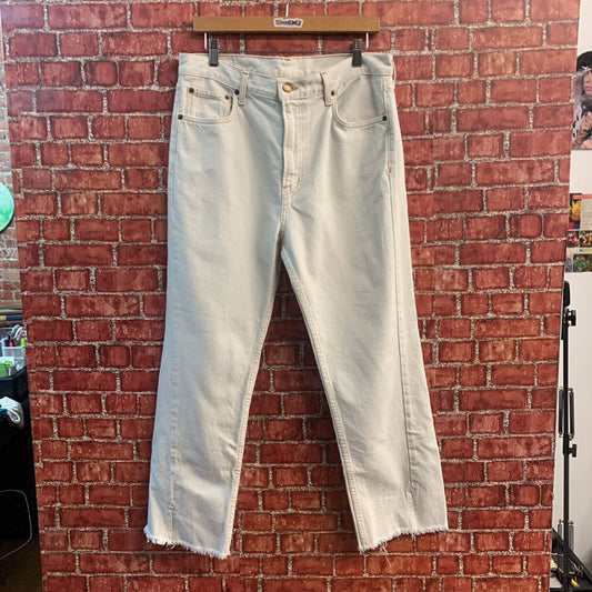 B Sides Jeans White Size 29