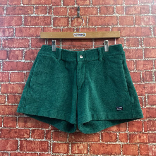Rowing Blazers Shorts Terrycloth Forest Green Size S