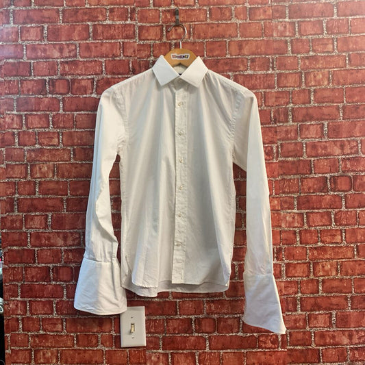 Ralph Lauren Purple Label Button Up White Size 4