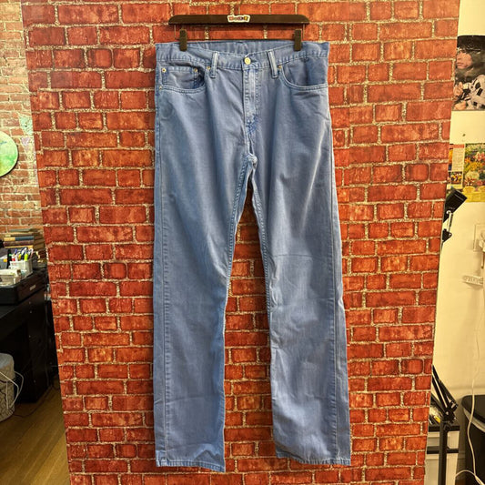 Levis 514 Jeans Straight Perriwinkle Size 34x36