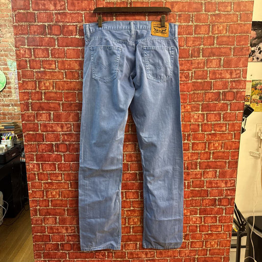Levis 514 Jeans Straight Perriwinkle Size 34x36
