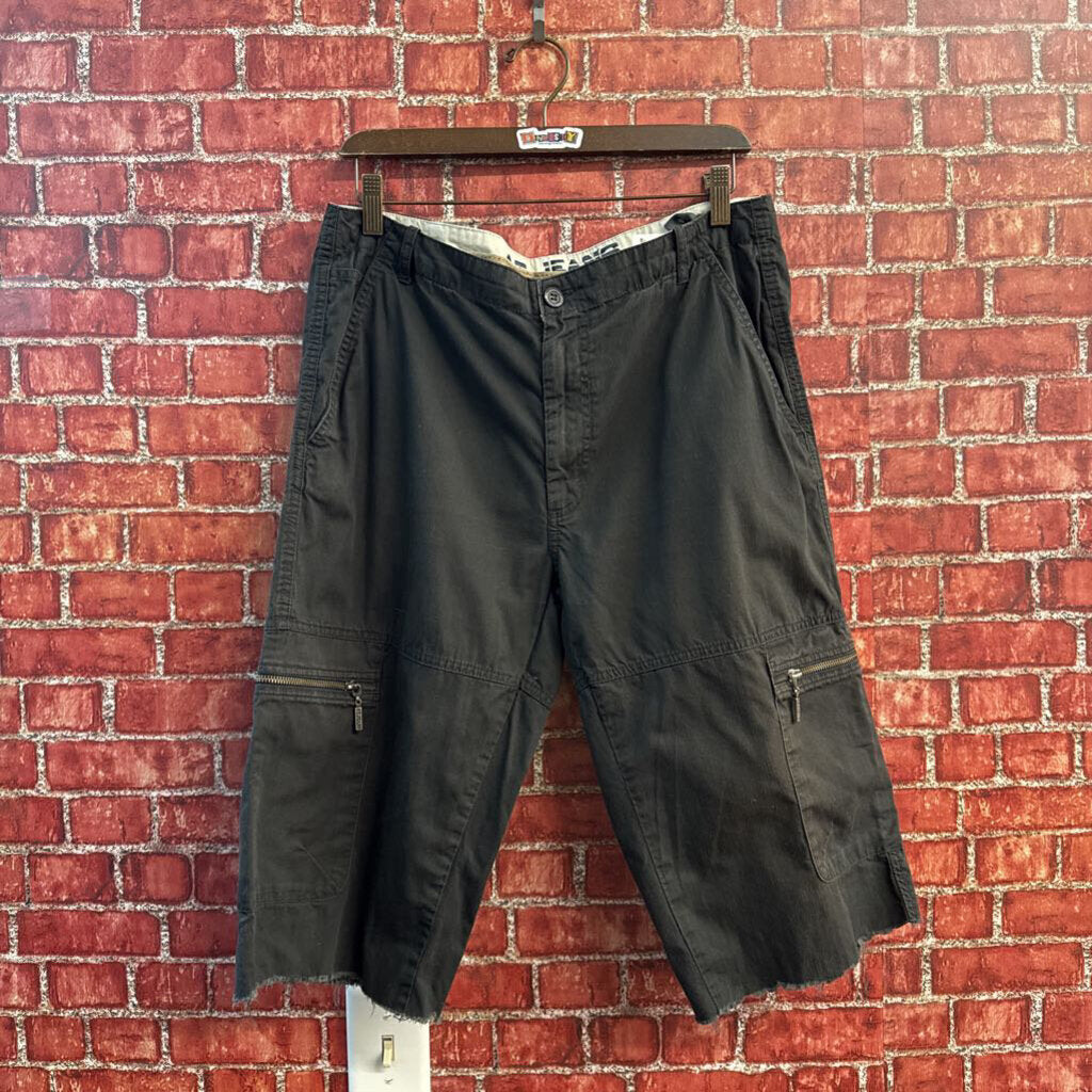 AT Jeans by Armand Thiery Cargo Shorts Cutoff Dark Grey Size 44