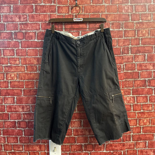 AT Jeans by Armand Thiery Cargo Shorts Cutoff Dark Grey Size 44