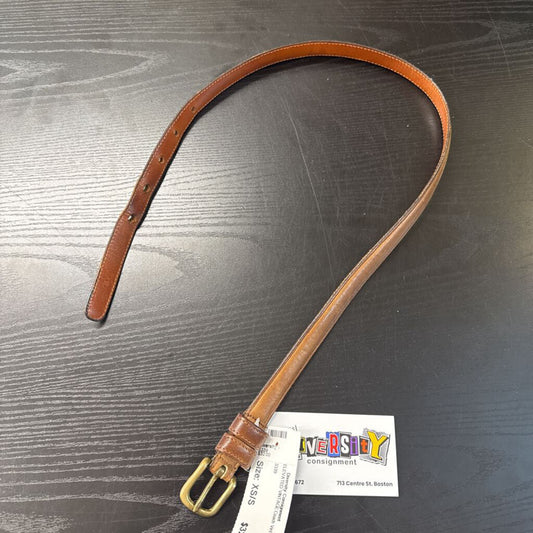 Coach Vintage Belt Leather Brown Size 26