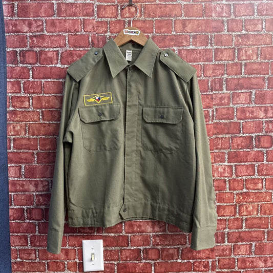 Military Army Jacket Olive Green