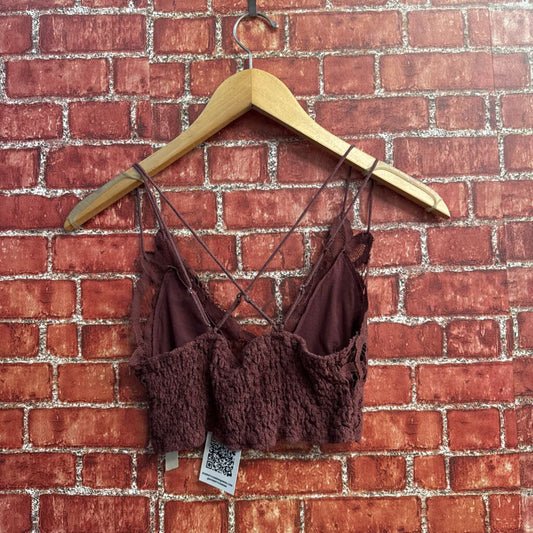 Free People Lace Bralette Top Purple Size S