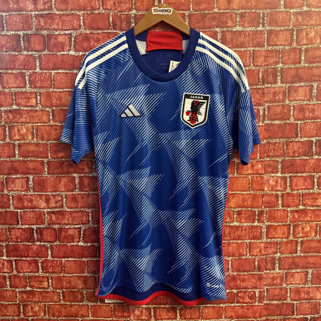 Adidas Jersey Japan Blue/White Size M