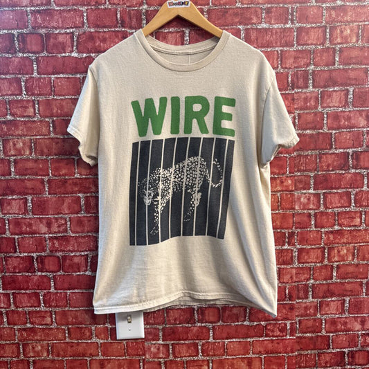 Wire Vintage Tee Cheetah Graphic Beige/Black/Green