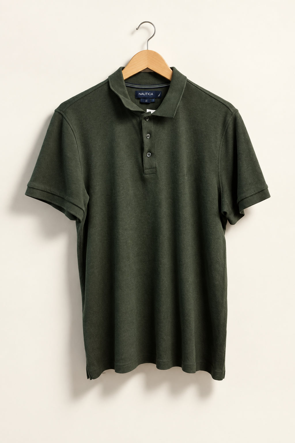 Nautica Polo Dark Green Size L