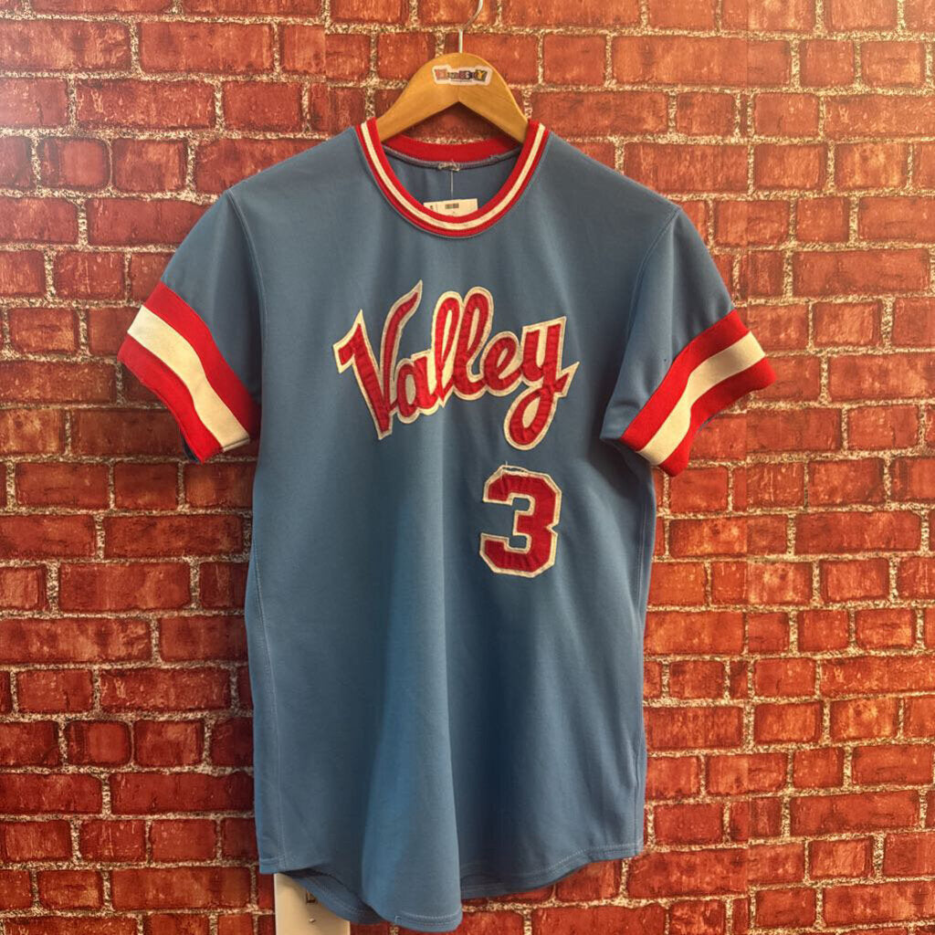 Vintage Sport Jersey Valley 3 Blue/Red/White