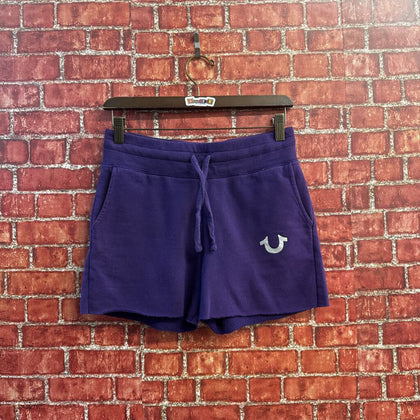 True Religion Lounge Shorts Purple/Silver Size XS