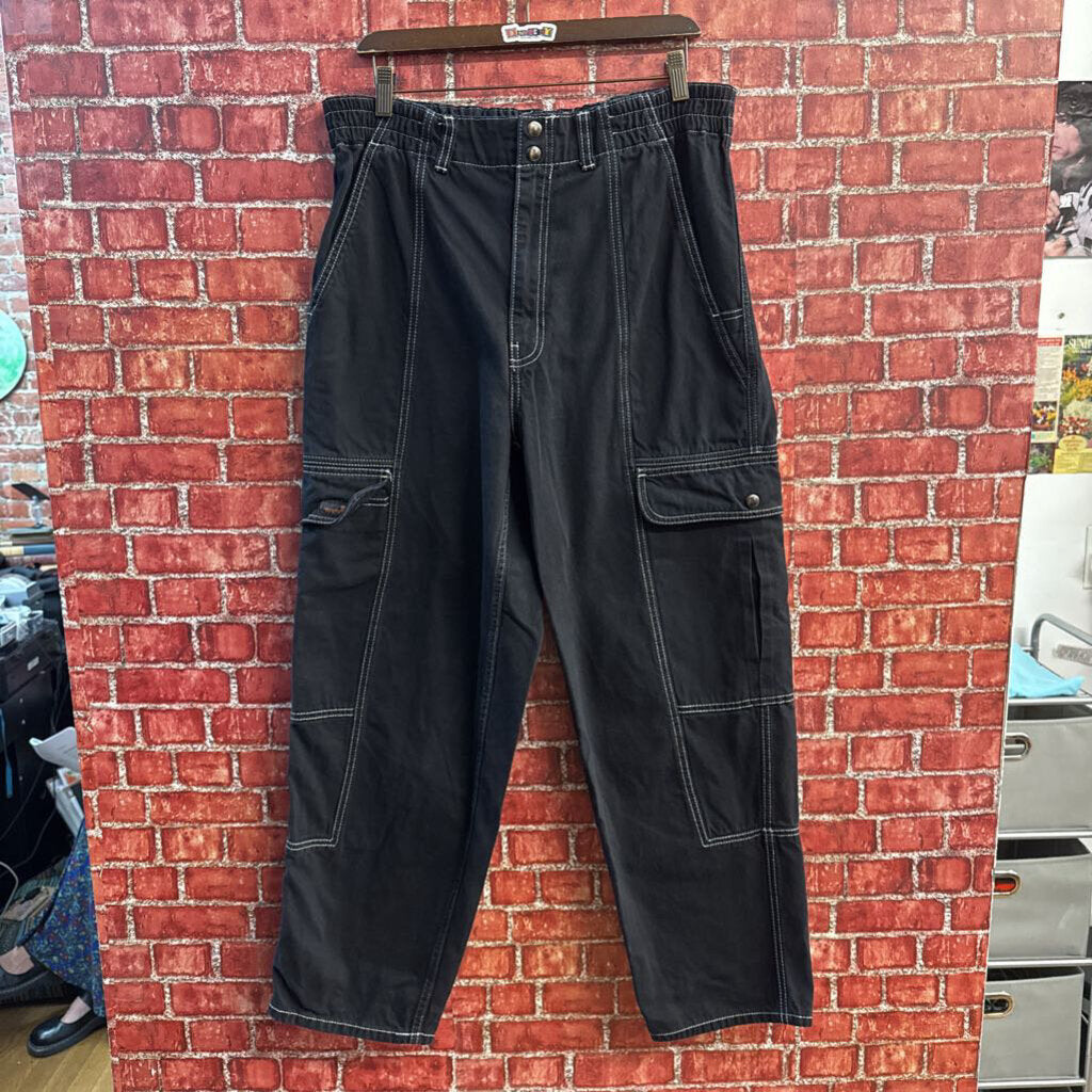 BDG Cargo Pants Denim Black Size 33