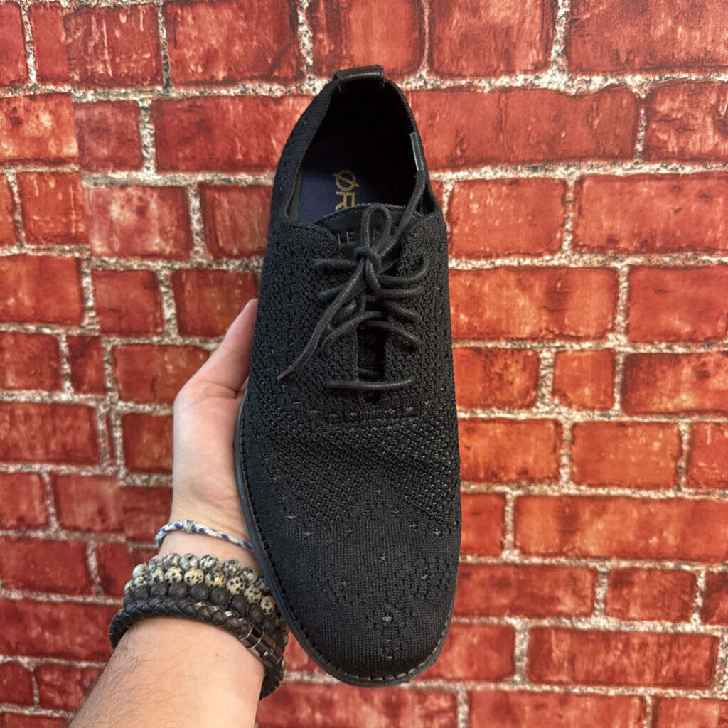 Cole Hahn Black Mesh Perforated Sneakers Size 8M