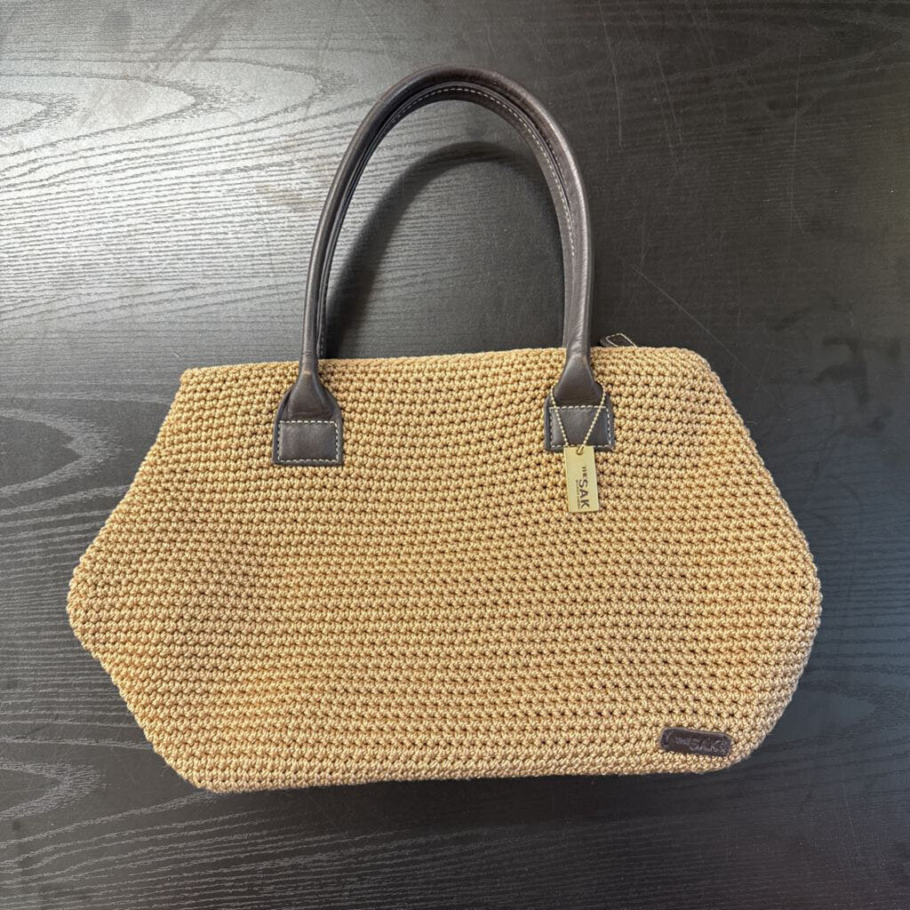 The Sad Brown Textured Shoulder Bag